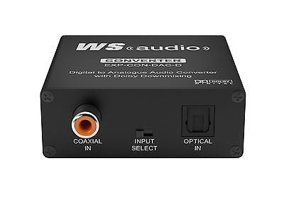 WyreStorm Express™EXP-CON-Digital to Analogue Audio Converter with Dolby Downmix