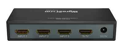 WyreStorm Express™ EXP-SW-0301 3x1 HDMI Switcher with Remote Open Box