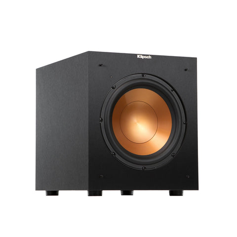 Klipsch 10" Black Powered Subwoofer - R-10SW B-stock