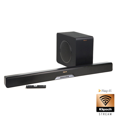 Klipsch RSB-14 SOUND BAR + 8" WIRELESS SUBWOOFER B-stock