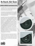 PSB CW-160s In wall Loudspeakers (1Pr)