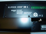 Klipsch Icon SB-1 Powered Home Sound Bar W/ Wireless Sub B-stock