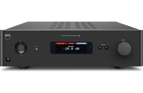NAD C 388 BluOS-2i Stereo integrated amplifier with built-in BluOS™ streaming, Apple AirPlay® 2, and Bluetooth®