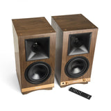 Klipsch The Sixes Powered Bookshelf Speakers Ebony (1pr) B Stock